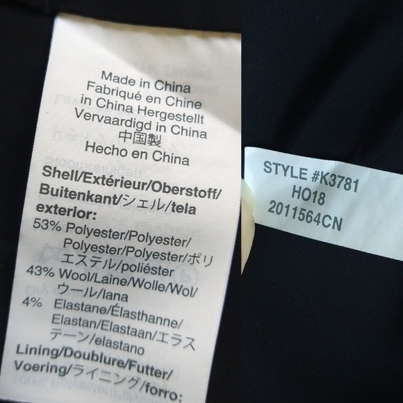 J. Crew Regent Wool Blend Gray Glen Plaid Blazer Mini-Houndstooth Preppy K3781 - Picture 8 of 10